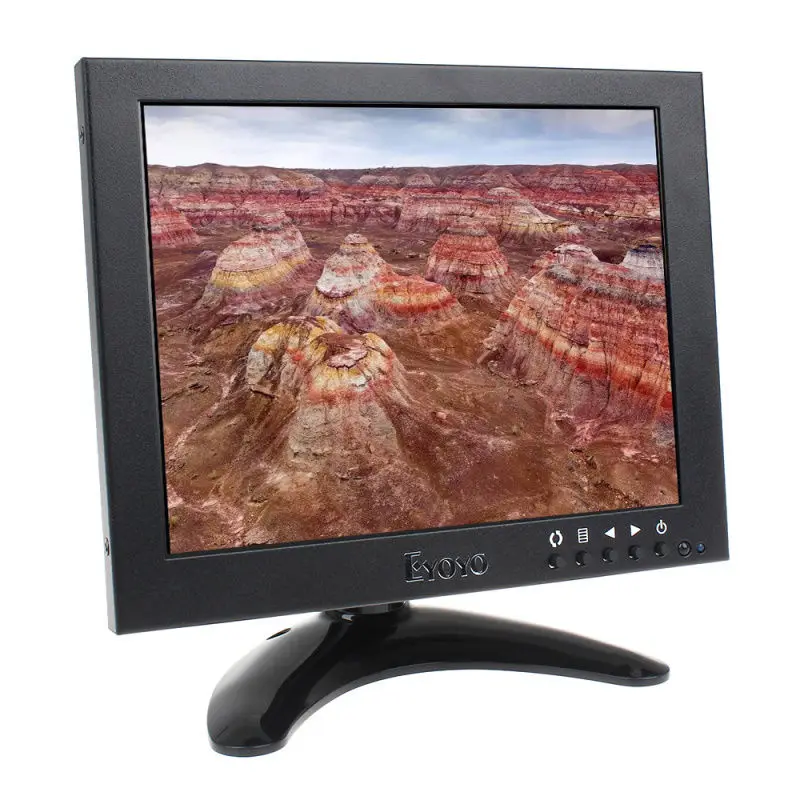

Eyoyo 8" Inch Home CCTV IPS LCD HD 1024*768 Video Monitor HDMl VGA BNC For PC Lab