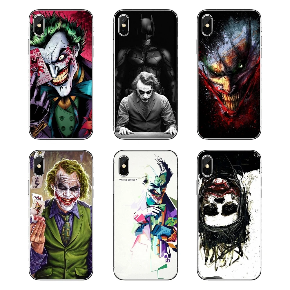 Чехол из ТПУ для samsung Galaxy A5 A6 A7 A8 A9 J4 J5 J7 J8 2017 2018 Plus Prime Joker Batman The Killing Joke Face Dc Comics Art |