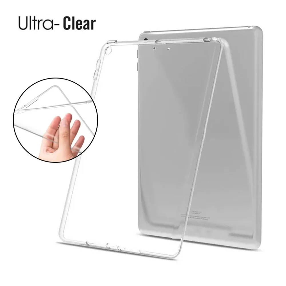 

Case For iPad Mini 5 4 3 2 1 7.9 Case Silicone For IPad Pro 12.9 11 10.5 9.7 Air 2 3 Cover 2017 2018 2019 Clear Transparent Soft