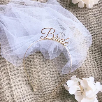 

Team Bride tribe Bridesmaid sash Tiara Crown veil Bachelorette Hen Party Bride to Be Wedding Bridal Shower Decoration gift favor