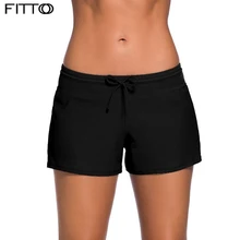 Большие размеры 3XL пикантные Для Женщин Бразильские плавки танкини Размеры большой Плавание одежда Плавание спортивные бикини шорты Плавание костюм женский черный шорты женские плавках плавки