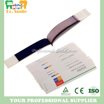 

Dental Articulating Paper Blue/ Red Thick 20 Sheets/Book 10 Books/Box