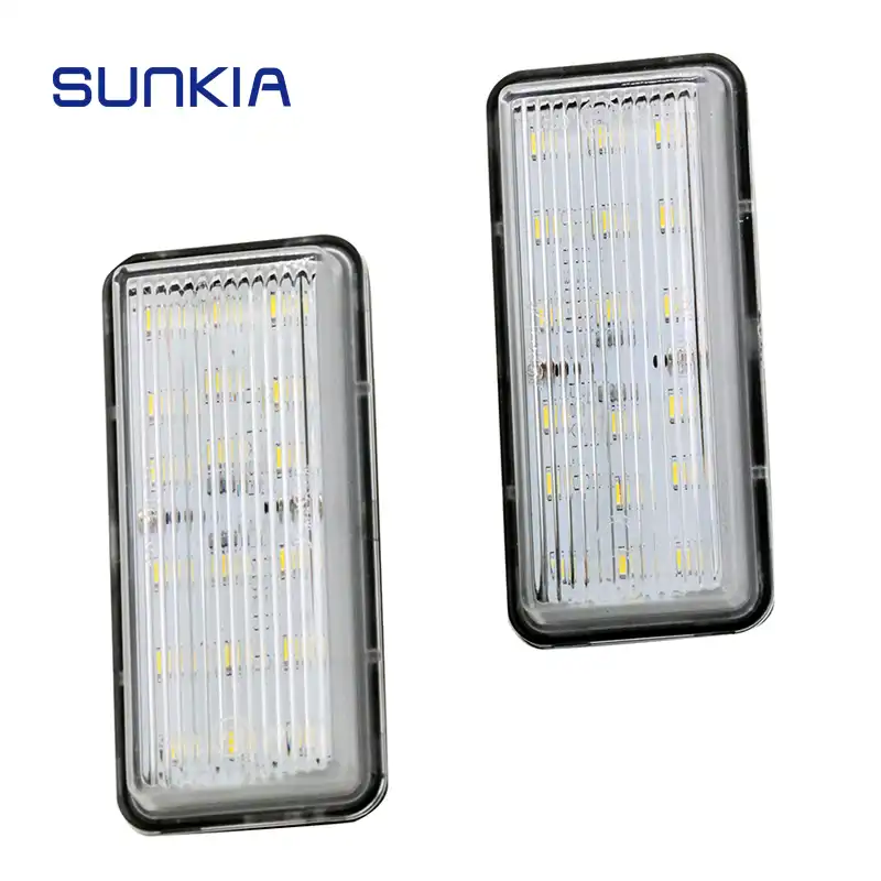 2 шт./SetSUNKIA 18SMD Автомобильные светодиодные номерные знаки с внутренним Canbus для Lexus