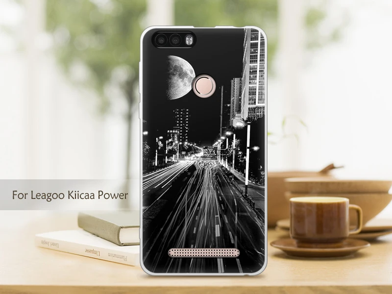 Чехол eiimoo, чехол для Leagoo Kiicaa power, силиконовый чехол, мультяшный принт, 3D рельеф, ТПУ, задняя Сумка для Funda, Leagoo, чехол для Kiicaa power