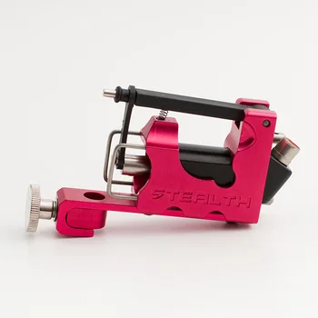 

EZ STEALTH Red 2.0 Aluminum Rotary Tattoo Machine Liner Shader Supply Ink tattoo gun Free Shipping