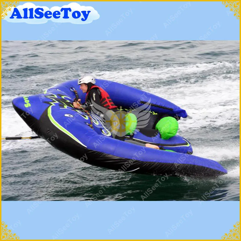 

Commercial Quality Towable Inflatable Flying Manta Ray for Water Game, Air Pump Included and Free Shipping
