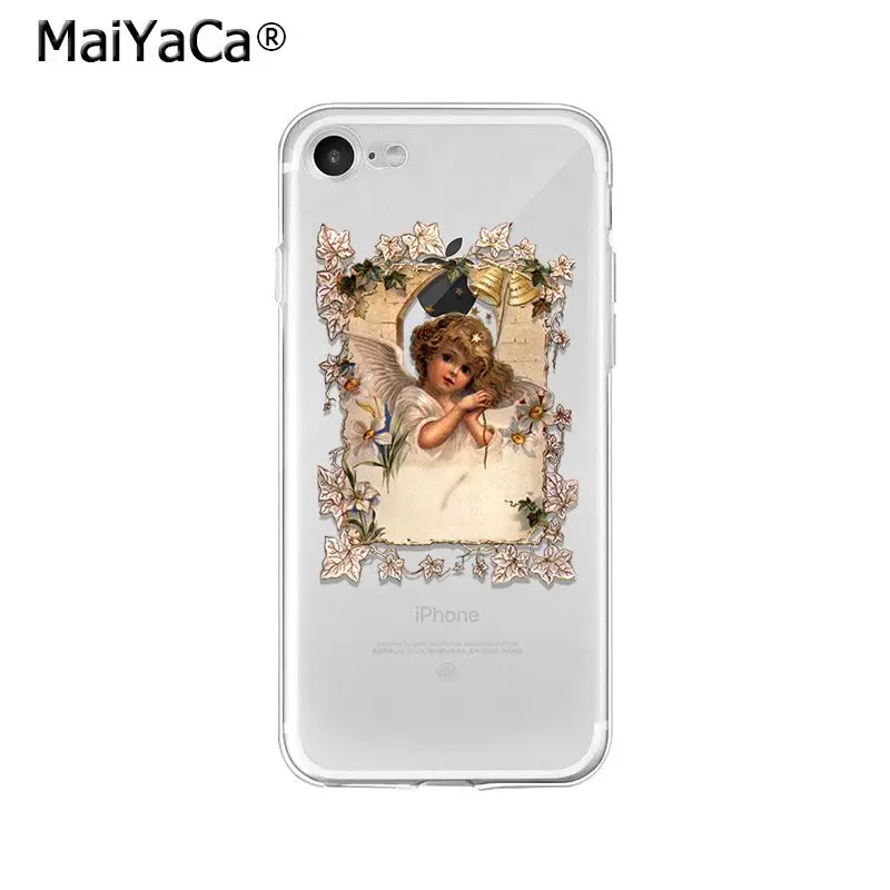 Vintage Oil Painting Flower Fairy angels