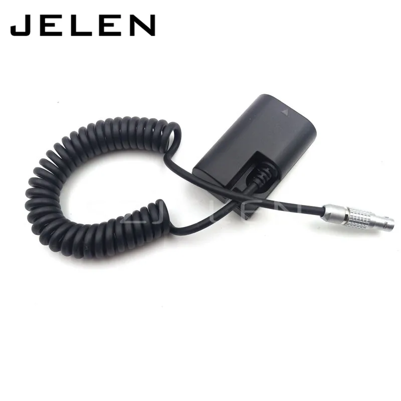 

LEMO connector 2pin plug power out to Small HD 702 monitor power,LP E6 Power Coupler DC Dummy Battery Pack For Small HD502/702