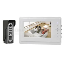 DIYSECUR 600 de la Cámara del IR 7 pulgadas TFT Pantalla a Color LCD de Video Teléfono de Puerta de Intercomunicación Timbre de La Visión Nocturna