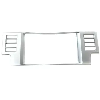 

For Discovery Sport 2016 2017 2018 ABS Front Center Control Console Navigation Panel Frame Cover Sticker Car Styling Accessories