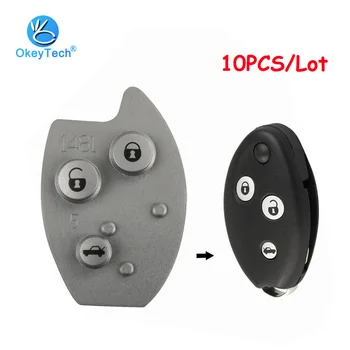 

OkeyTech Replacement Car Key Shell Rubber Pad Silicone Keys Button Repair Pads for Citroen Picasso Berlingo C3 C4 C5 Saxo Xsara