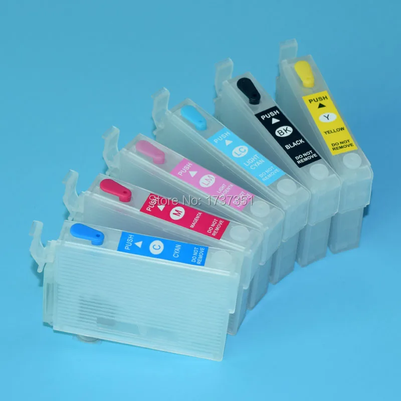 79 79XL чернильный картридж для Epson Stylus Photo PX830FWD PX820FWD PX810FW PX800FW PX730WD PX720WD PX700W PX650 с дугой