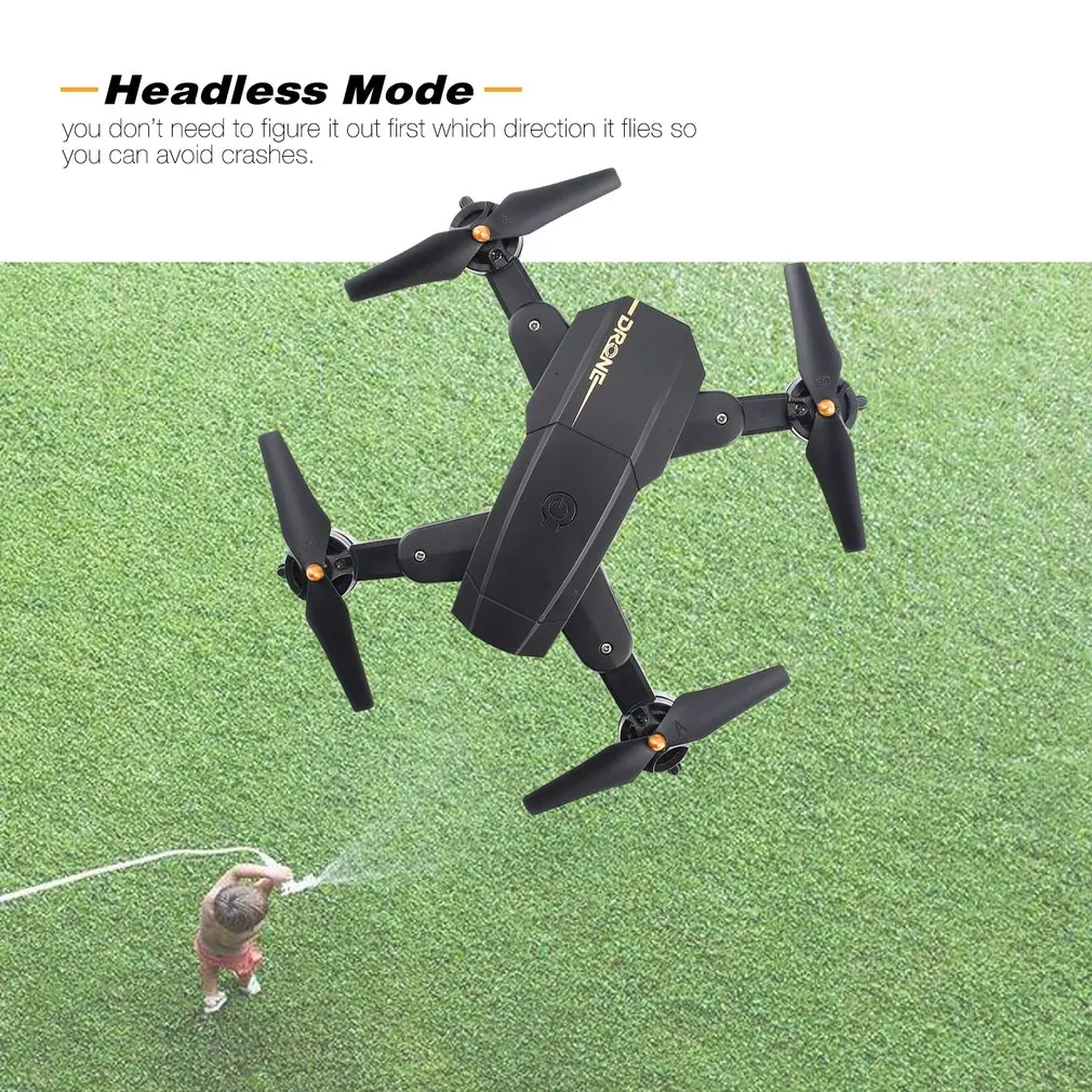 

Utoghter X39-1 Mini FPV Foldable Drone Smart RC Quadcopter with Altitude Hold Headless Mode 3D Flips RC Helicopter Model RC Toy