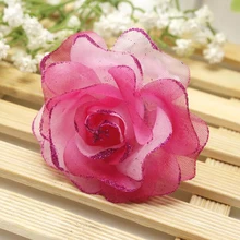 2 шт. Для женщин с рисунком «розы» для девочек цветок брошь с пляжной тематикой Шпильки заколки сцепление с поверхностью свадебная свадебные аксессуары для волос-Цвет по случайному выбору