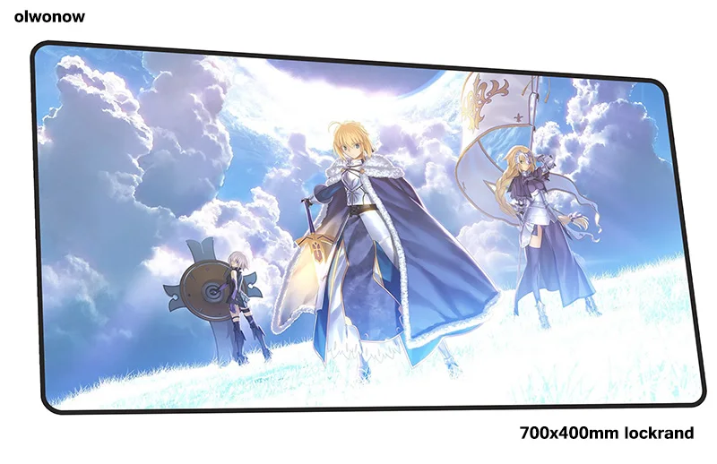 Fate коврик для мыши 70x40 см высококачественные коврики для мыши лучший игровой коврик для мыши геймер locrkand Большие персонализированные коврики для мыши Клавиатура ПК коврик