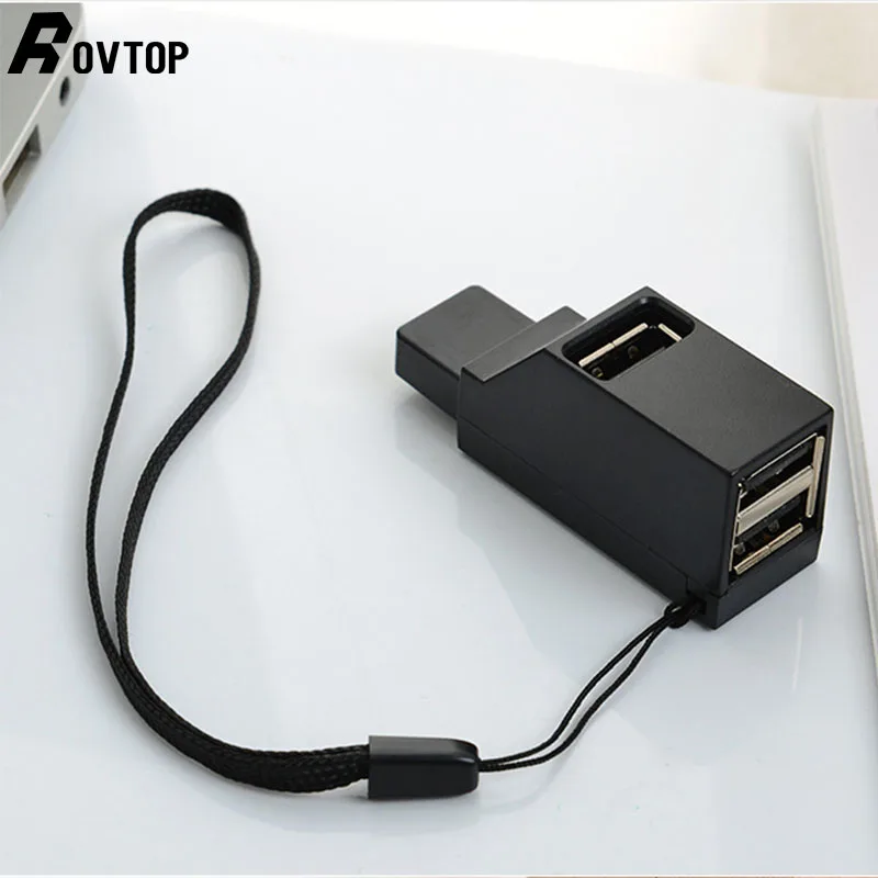 USB разветвитель Rovtop Mini 3 0/2 0 порта 480 Мбит/с|USB-хабы| |