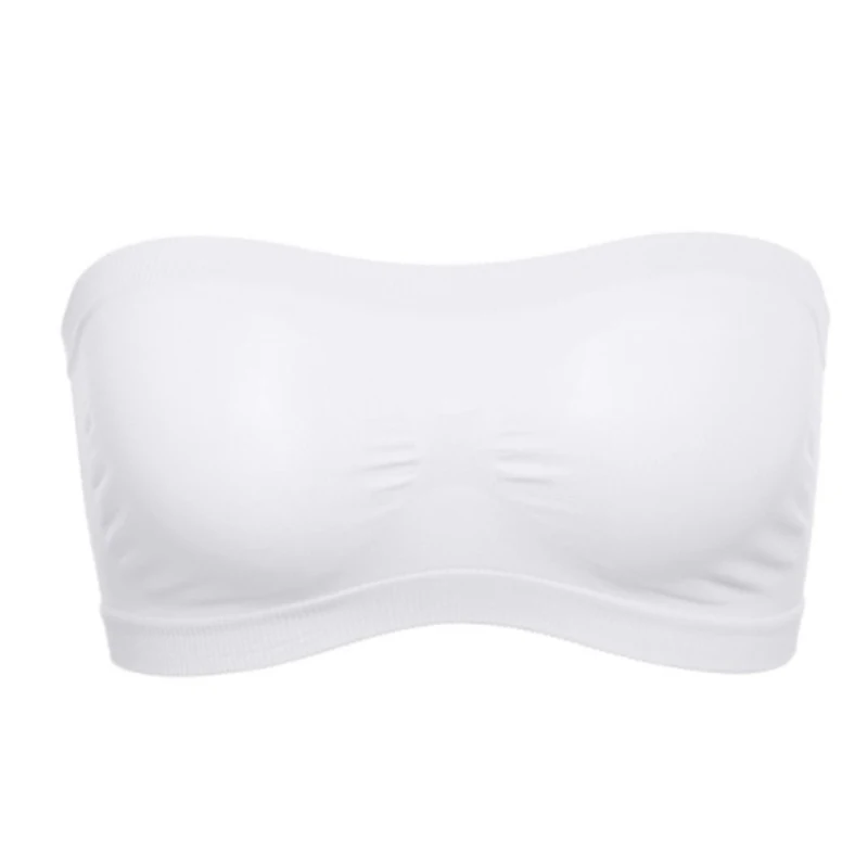 Женский бесшовный топ без бретелек, дышащий Бюстгальтер-бандо, нижнее белье без подкладки, Новинка