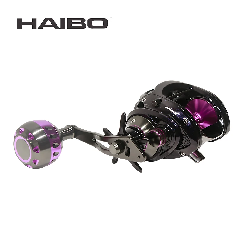 

Free Shipping! New HAIBO Bait Casting Reel metal frame low profile Slow Jigging reel 300HMD/301HMD Casting Fishing Reel
