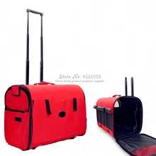 Дышащее гнездо для домашних животных с колесный рычаг панорамный Skylight несущая кошка собака дорожный контейнер для домашних любимцев дорожная сумка для собак рюкзак для домашних животных