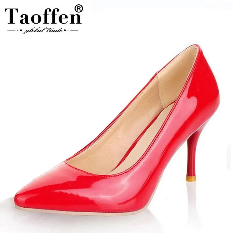Achat TAOFFEN taille 30 47 femmes chaussures à talons hauts bureau dames femmes peu profonde partie sexy pompes mode chaussures talons chaussures p23518