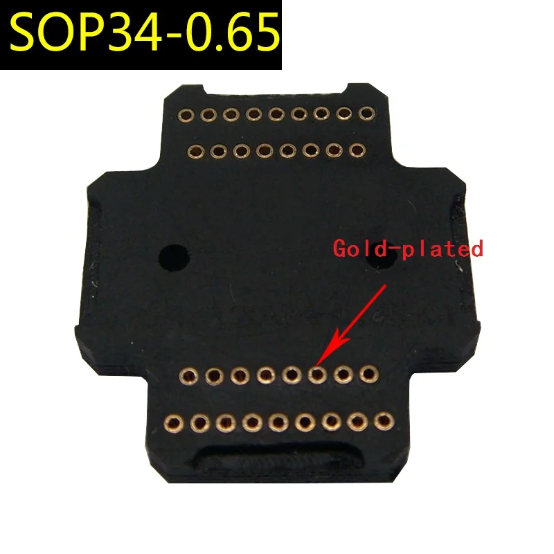 SSOP34 (34)-0 65 состаренная Клеммная плата ssop34 (34) защитная пластина Игла адаптер