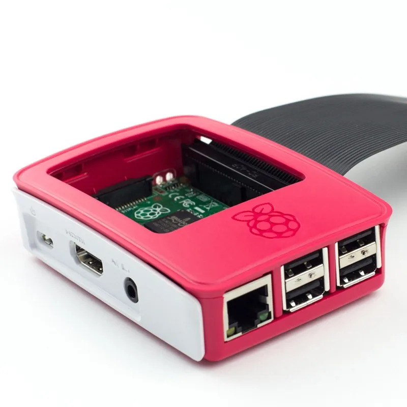 Корпус абс корпус Корпуса для Raspberry Pi 3 Model B+ пластиковый корпус также совместим с Raspberry Pi 3