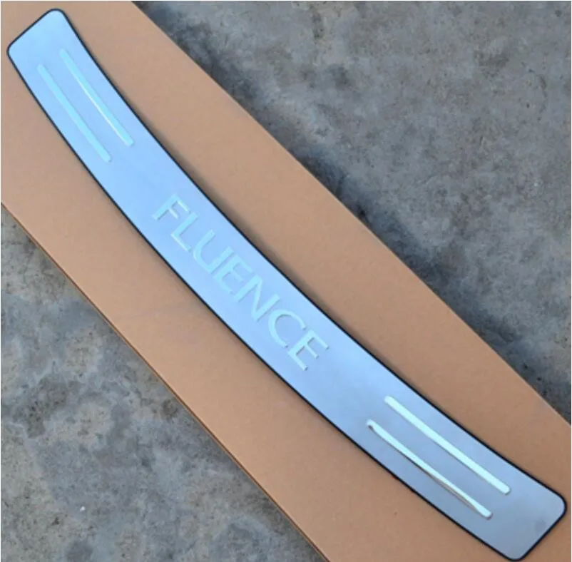 

Fluence 2011 2012 2013 2014 2015 2016 2017 2018 stainless steel Rear bumper Protector Sill fit