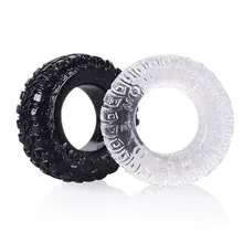 Sex Tire Cockring Delay Ejaculation Silicone Ring Penis Enlarger Adult Game Wheel Rings Erotic Product Adult Sex Toys For Men