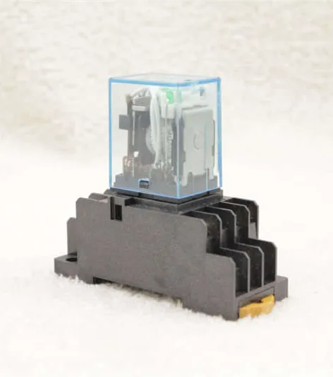 

1PC 220VAC Coil Power Relay LY2NJ 5A with PTF08A Socket Base