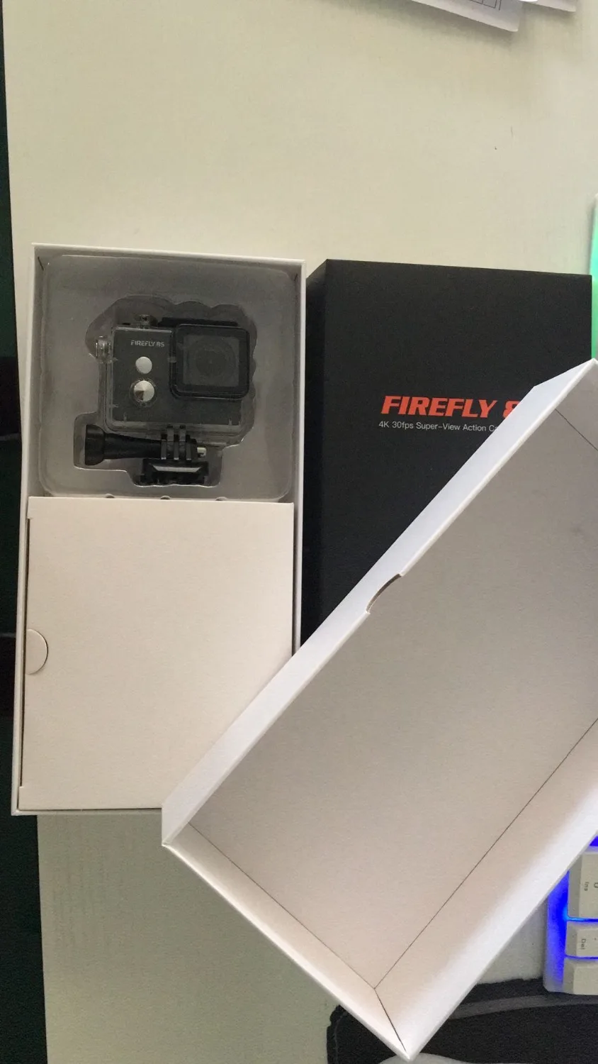 Оригинальная камера Hawkeye Firefly 8S 4K 170 градусов супер вид Bluetooth FPV Спортивная Экшн HD Wi