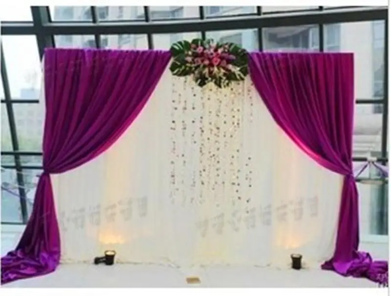 3 3m Wedding Reception Desk Backdrop Props New Stage Background