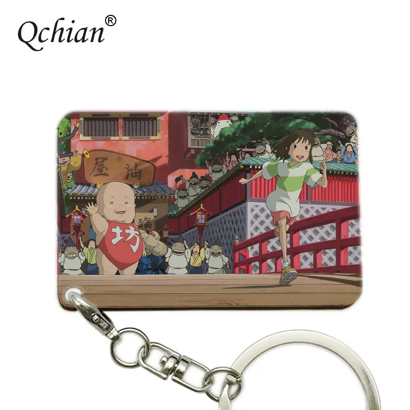 Брелок для ключей из аниме Унесенные призраками без лица|spirited away keychain|miyazaki