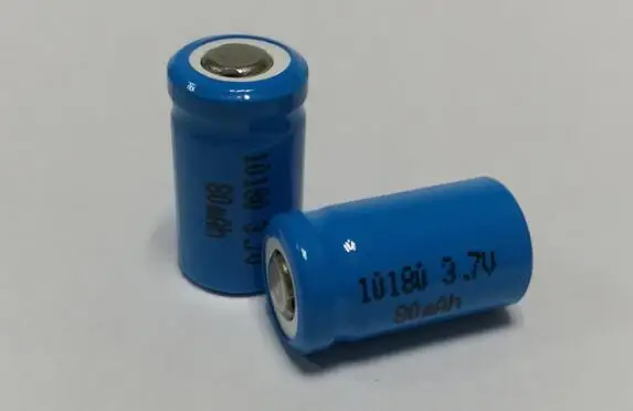 

6PCS Genuine lithium battery 10180 80mAh 3.7v rechargeable battery 10*18