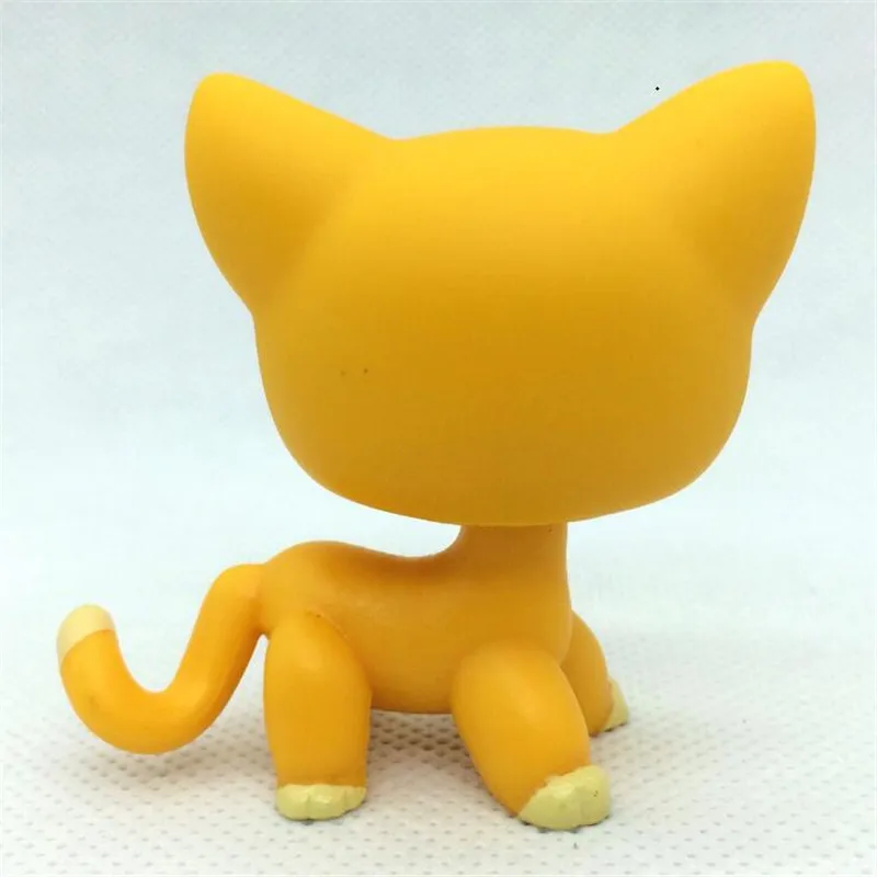 Pet Shop Lps Toys Standing Short Hair Cat Dog Collie Dachshund Spaniel Great Dane Real Origianl Animal Figure Free Shipping