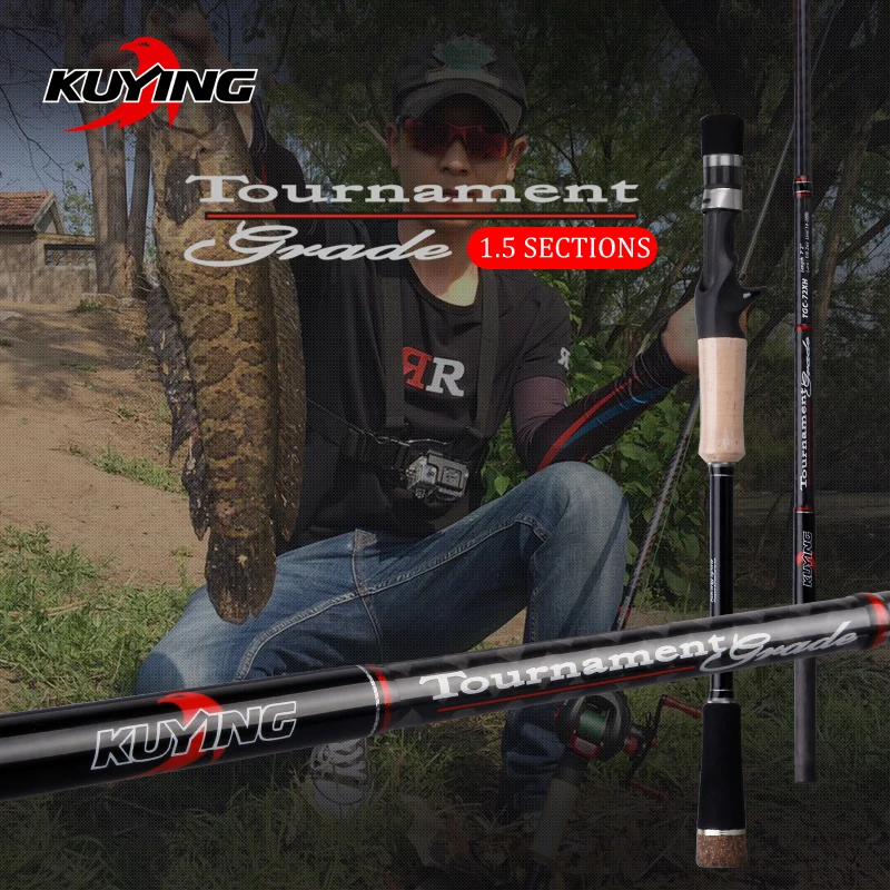 Карбоновая рыболовная удочка KUYING Tournament 1 77 м 2 16 5 секций|Удочки| |