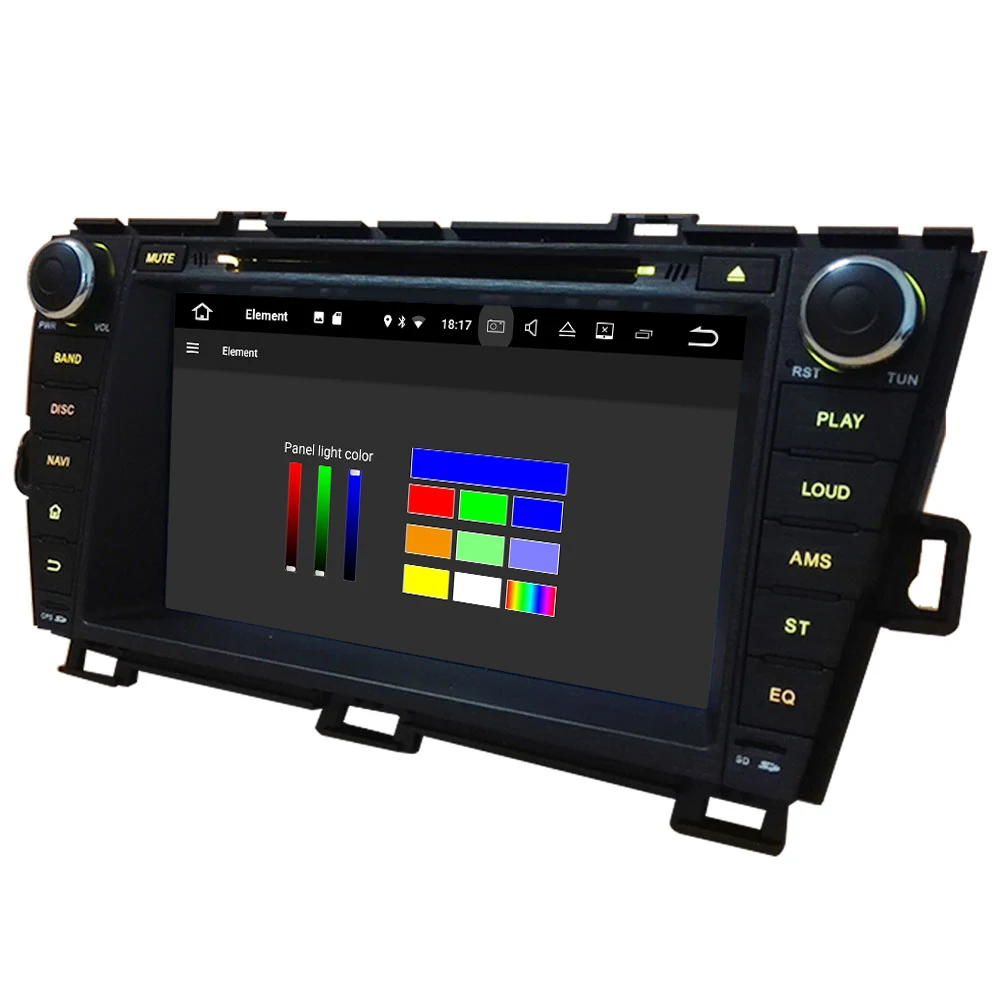 Top 8" Octa Core 4G Android 9.0 4GB RAM 64GB ROM RDS Car DVD Multimedia Player Radio Stereo GPS Glonass For Toyota Prius 2009-2015 2