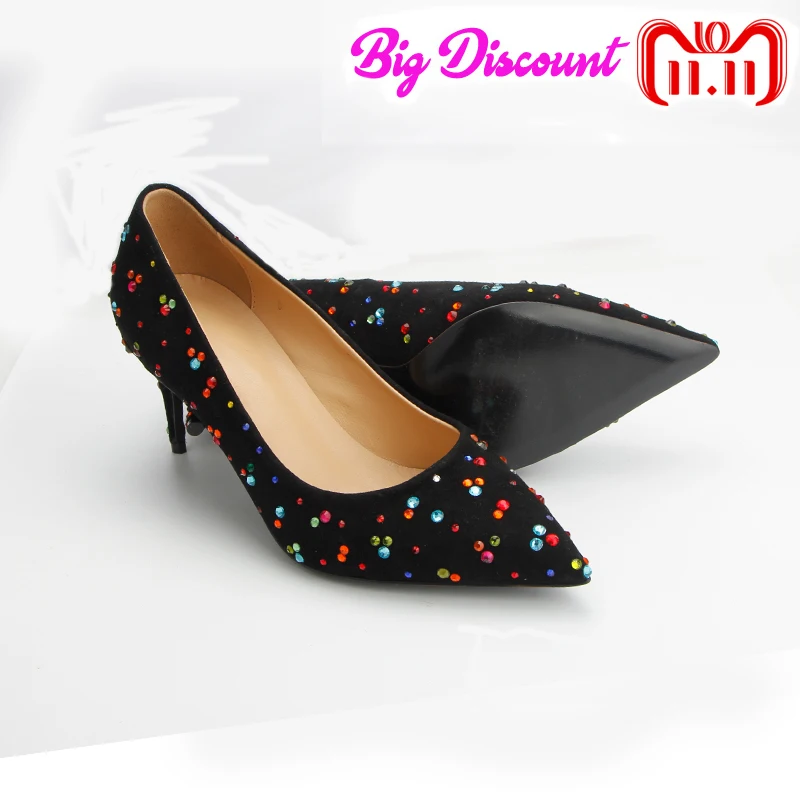 

New Style Women Shoes High Heels Shoes High Quality Pumps For Women High Heels Genuine Leather Wedding Shoes