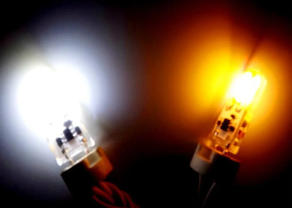 Светодиодный светильник GY6.35 с регулируемой яркостью, 12 В постоянного тока, силиконовый Светодиодный точечный светильник COB, 3 Вт, 1505 COB светильник, сменный галогенный светильник 30 Вт, ing