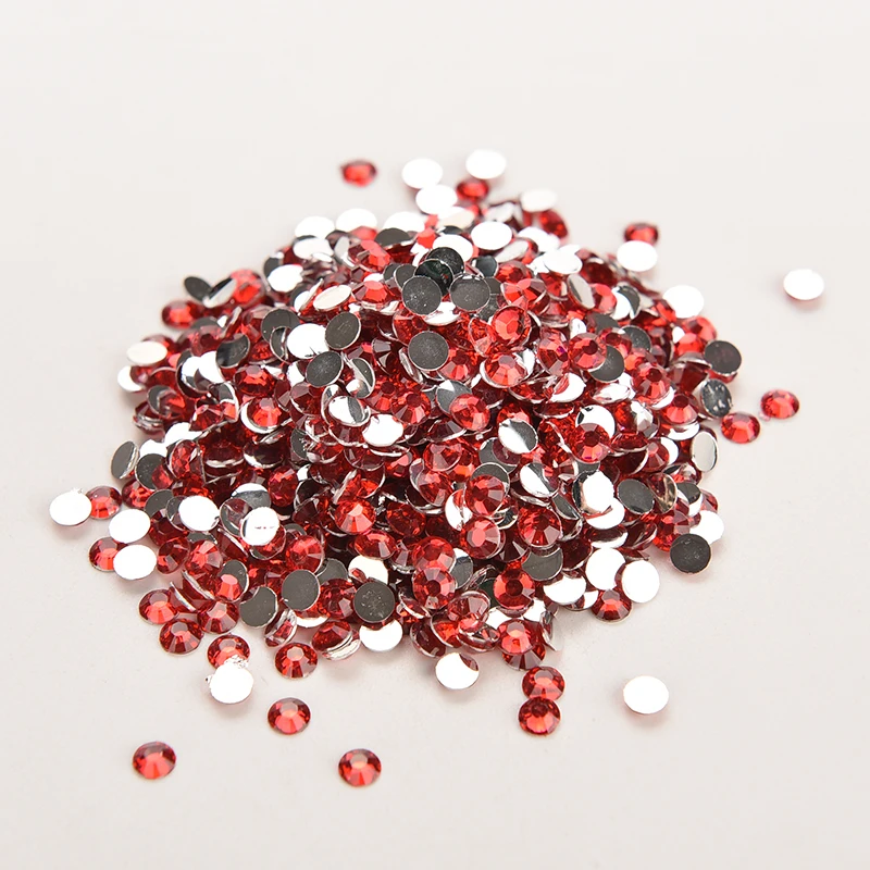 

1000 PCS 3D Gems 4mm Crystal Rhinestones Clear AB Non Hotfix Flatback Nail Rhinestoens For Nail Art Decoration