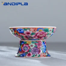 Бутики Цзиндэчжэнь семейный розовый фарфор цветок чайное ситечко Китай чайный набор кунг-фу ea фильтр аксессуары креативный домашний декор