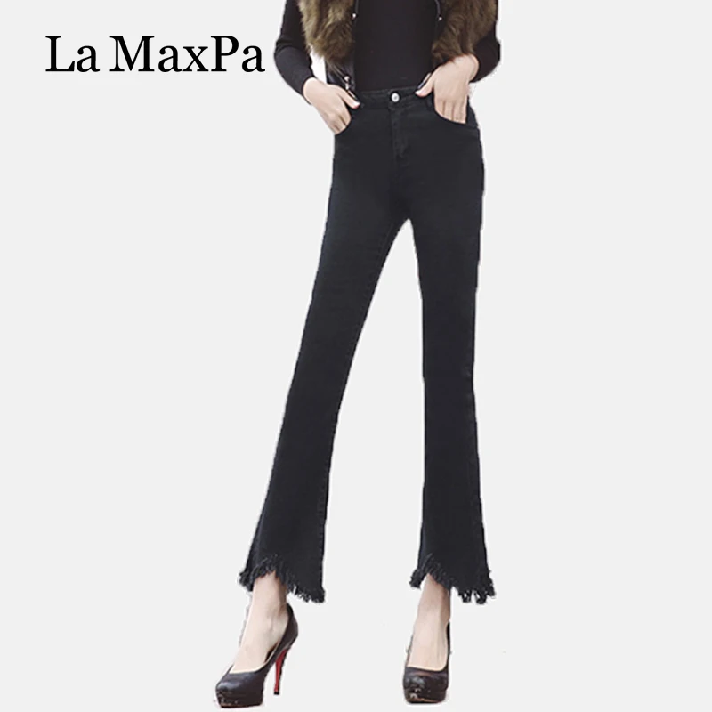 

American Apparel Jeans New Arrival Real Washed Zipper Fly Pencil Pants Stripe Mid Cotton Vintage Regular Light Woman Women's