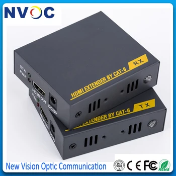 

HDMI Extender 120M over Cat5/Cat5e/Cat6 RJ45 LAN Ethernet Support 1080p HDMI Splitter Transmitter Receiver