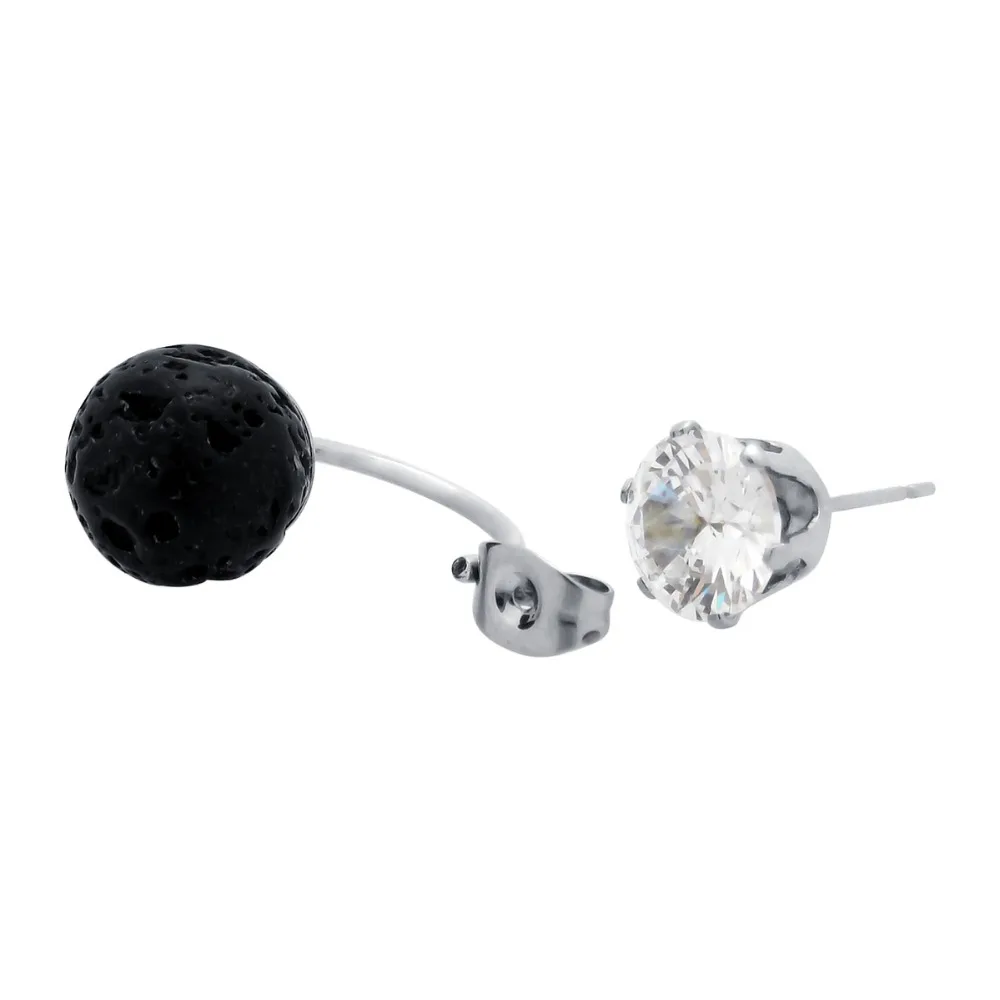 ZP-SS007-6 Lava Diffuser Earrings