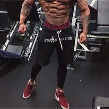 Летние шорты для бега с черепом, мужские спортивные шорты для фитнеса, спортивные шорты для спортивного зала, хлопковые спортивные шорты для тренировок, пробежек, тренировочные брюки для тренировок