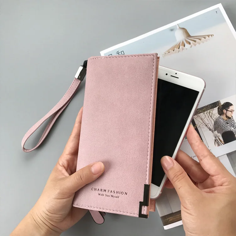  Women Wallets Fashion Lady Wristlet Handbags Long Money Bag Zipper Coin Purse Cards ID Holder Clutc - 33029403007