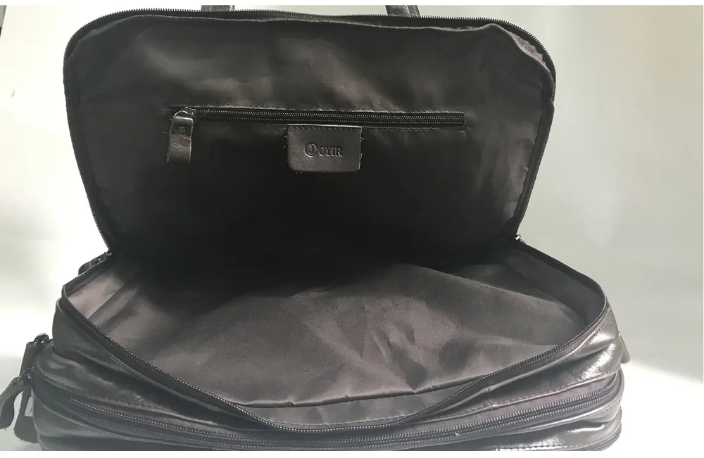 JOYIR Роскошные Мужские портфели из натуральной кожи, повседневные деловые сумки, портативная Большая вместительная сумка через плечо, 15 дюймов, сумки для ноутбуков