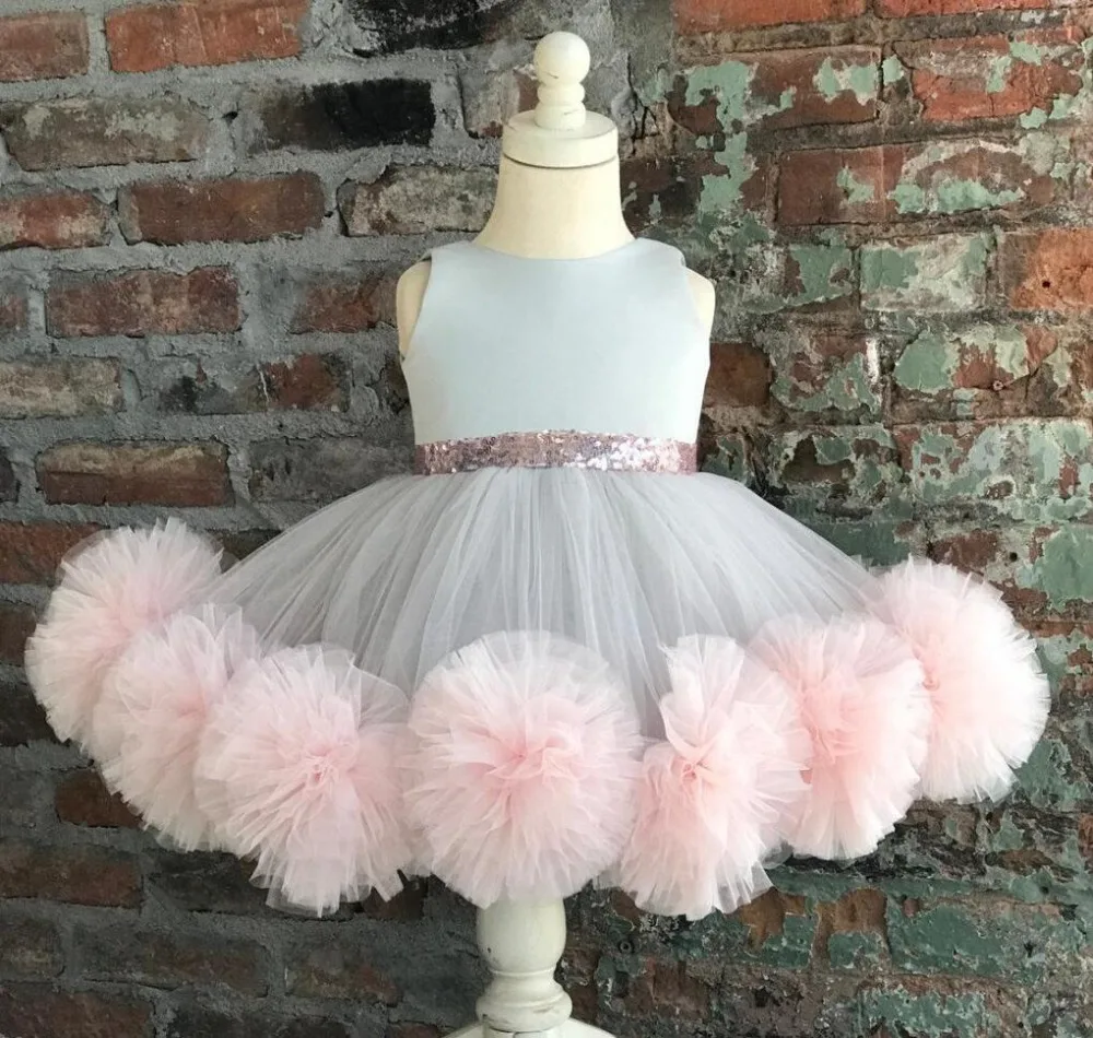 blush pink and grey dress