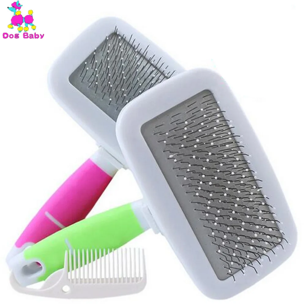 DOGBABY Cat Comb Steel Brush Comb Dogs Grooming Puppy Cat Hair Clean
