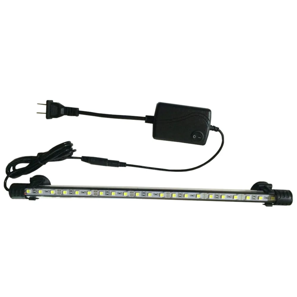 110V 240V 38cm 21LED Aquarium Fish Tank Submersible Light Strip Bar