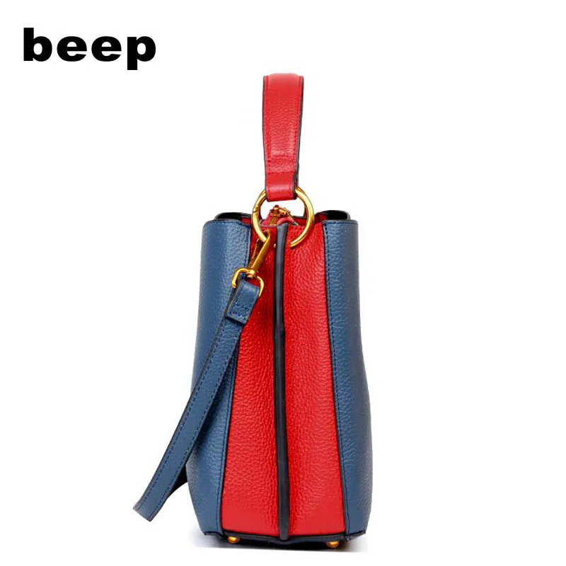 Beep 2018 новая волна Корейская версия дикая сумка мессенджер кожаная женская